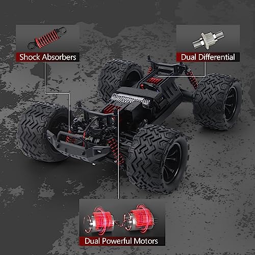 Rhybor 1:16 RC Car - High-Speed Off-Road Monster Truck