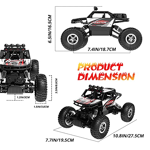 DEERC 1:14 RC Off Road Monster Truck