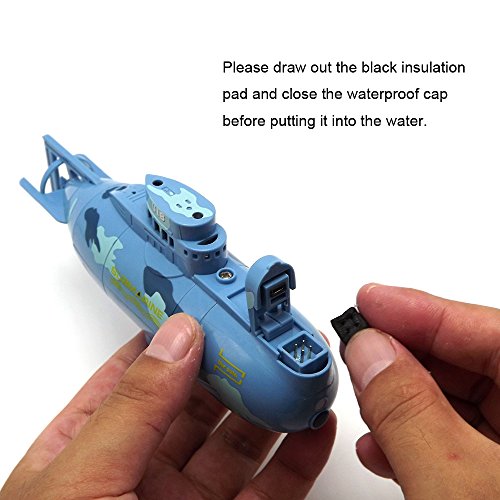 Mini RC Submarine Ship - Waterproof Toy for Kids