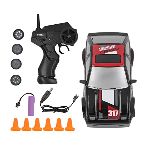 VGEBY 1/24 RC Drift Car: Rechargeable 2.4G Remote Control