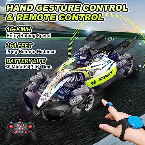 AYIQUTY Gesture RC Car with Light and Spray