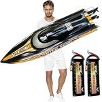 Powerful Adult Remote Control Speedboat, 70km/h+ Speed(31.5")