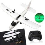 LED Remote Control Glider - DIY Fixed Wing Airplane Toy