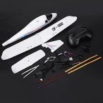 LED Remote Control Glider - DIY Fixed Wing Airplane Toy
