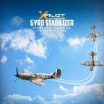 VOLANTEXRC RC Plane 4-CH Remote Control Airplane Ready to Fly Spitefire Radio Controlled Aircraft for Beginners with Xpilot Stabilization System, One Key Aerobatic (761-12 RTF)