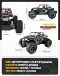 BEZGAR 1:14 All-Terrain RC Car - Monster Truck