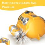 2.4GHz RC Motorboat with Lights, Spray, and 360° Rotation