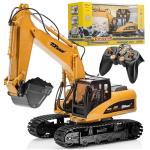 15 Channel RC Excavator Truck with Lights and Sound