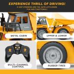 Top Race RC Dump Truck - 5 Channel Tractor