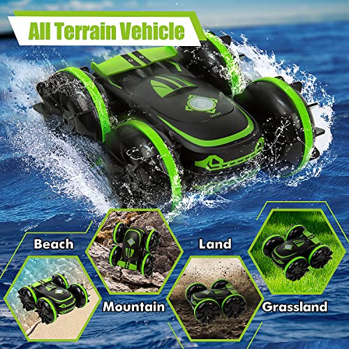 Amphibious RC Car Toy for Kids - 2.4 GHz Racing
