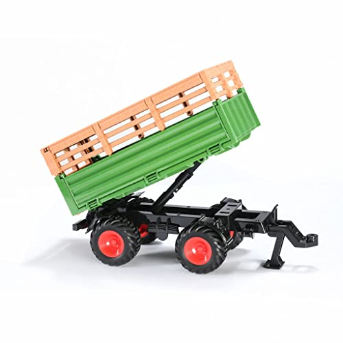 RC Truck and Trailer Set - Farm Toy with Lights/Sound