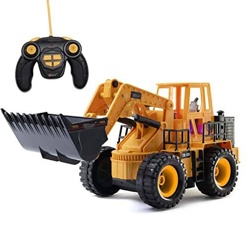 5 Channel Remote Control Tractor Toy: Electric RC