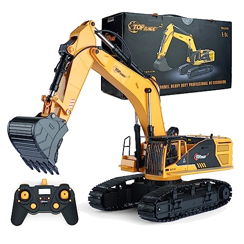 22 Channel Remote Control Excavator: Heavy-Duty RC Tractor