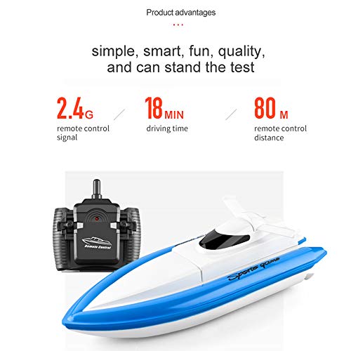 Goolsky RC Boat - 2.4G 20km/h - Perfect Gift