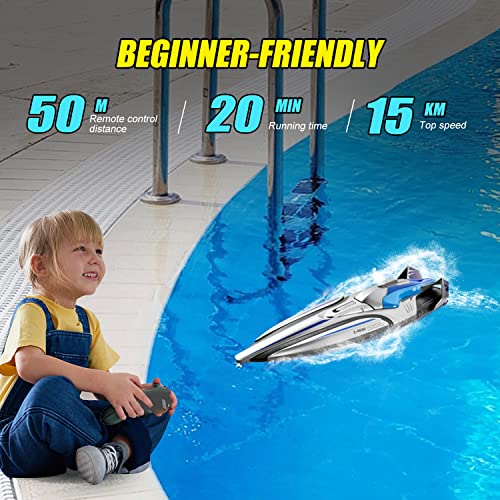 High-Speed RC Boat for Kids and Adults