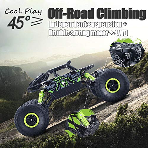 SZJJX Off-Road RC Monster Truck Toy – Green