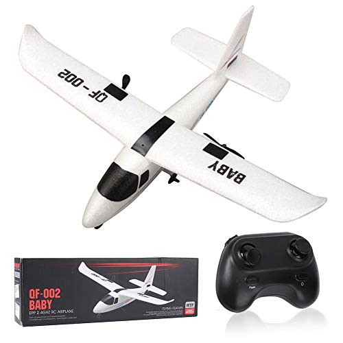 LED Remote Control Glider - DIY Fixed Wing Airplane Toy