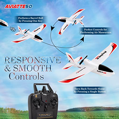 Aviatte50 RC Plane | RTF Remote Control Airplane