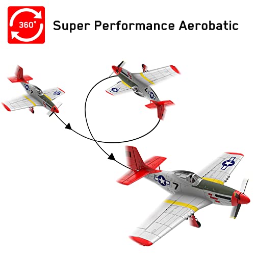 Large 29.5" P51 Mustang RC Aircraft for Professionals