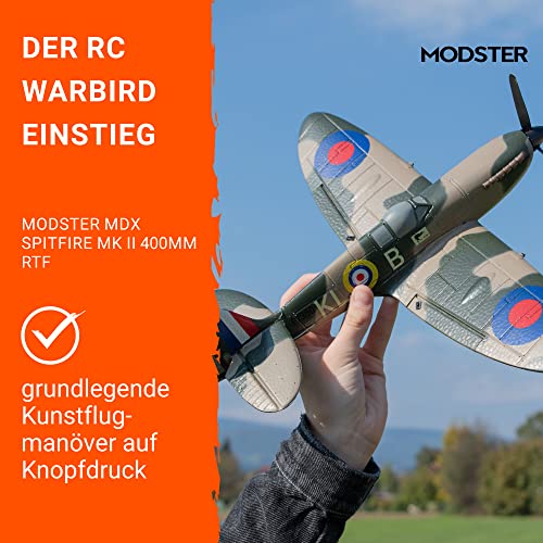 MODSTER MDX Spitfire MK II RC Aeroplane