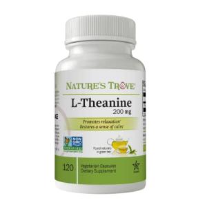 Nature's Trove L-Theanine 200mg - 120 Capsules