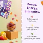 Organic Ashwagandha & Lion's Mane Gummies for Focus