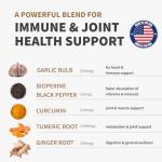 Turmeric Garlic Capsules for Joint and Immune Support