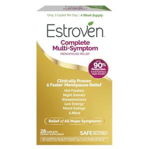 Estroven Menopause Relief Supplement for Women, 28 Ct