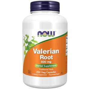 NOW Foods Valerian Root 500 mg - 250 Veg Caps