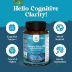 Brain Boosting Nootropic Supplement for Focus & Clarity
