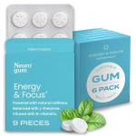 NeuroGum Energy & Focus Peppermint Chewing Gum