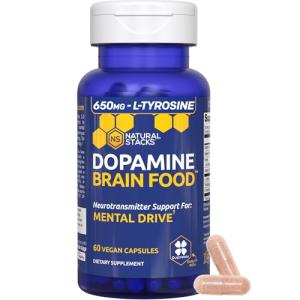 L-Tyrosine Dopamine Supplement for Focus & Energy