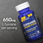 L-Tyrosine Dopamine Supplement for Focus & Energy