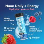 Nuun Energy Electrolyte Tablets for Focus and Stress