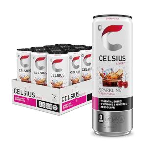 Celsius Cherry Cola Sugar-Free Energy Drink 12-Pack