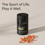 Vegan D3 5000iu with K2 - 60 Softgels
