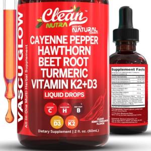 Cayenne Pepper Drops with Hawthorn Berry & Vitamins