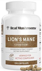 Lion's Mane Mushroom Capsules for Brain Health