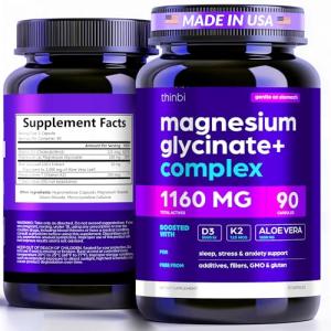Magnesium Glycinate with Aloe Vera, D3 & K2