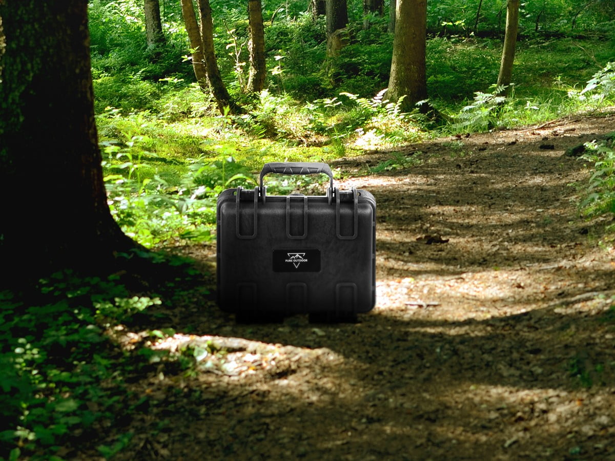 Weatherproof Hard Case for Drones - Black