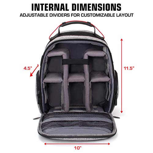 Customizable Drone Backpack for DJI & More