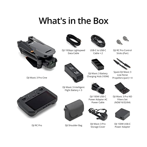 DJI Mavic 3 Pro Cine Drone Package