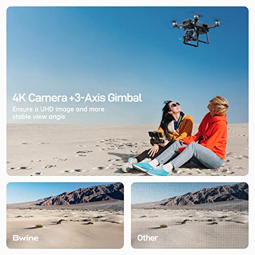 Bwine F7GB2 4K Camera Drone for Adults