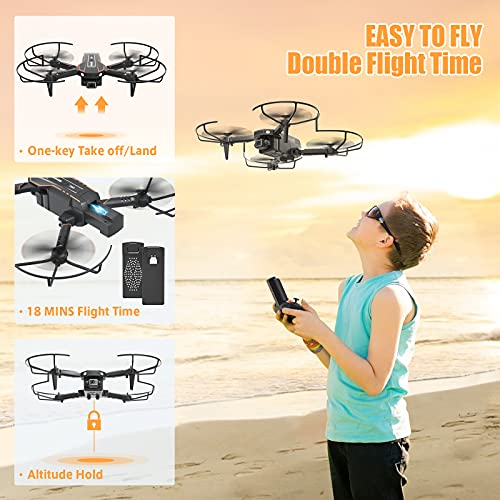 Q10 Mini Drone with Camera, 720P HD FPV Quadcopter