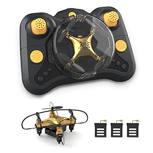 Golden Drone with Auto Hovering and 3 Batteries