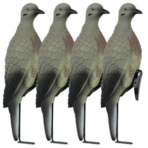 Lucky Duck Clip-On Dove Decoys, 4 Pack