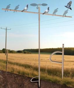 Adjustable Dove Decoy Stand Pole for Hunting