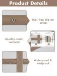 NamcheBarwa 9 ft Portable Dove Decoy Stand