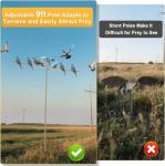 Adjustable Dove Decoy Stand Pole for Hunting