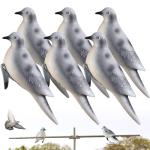 Bucherry 6 Pack Realistic Dove Hunting Decoys